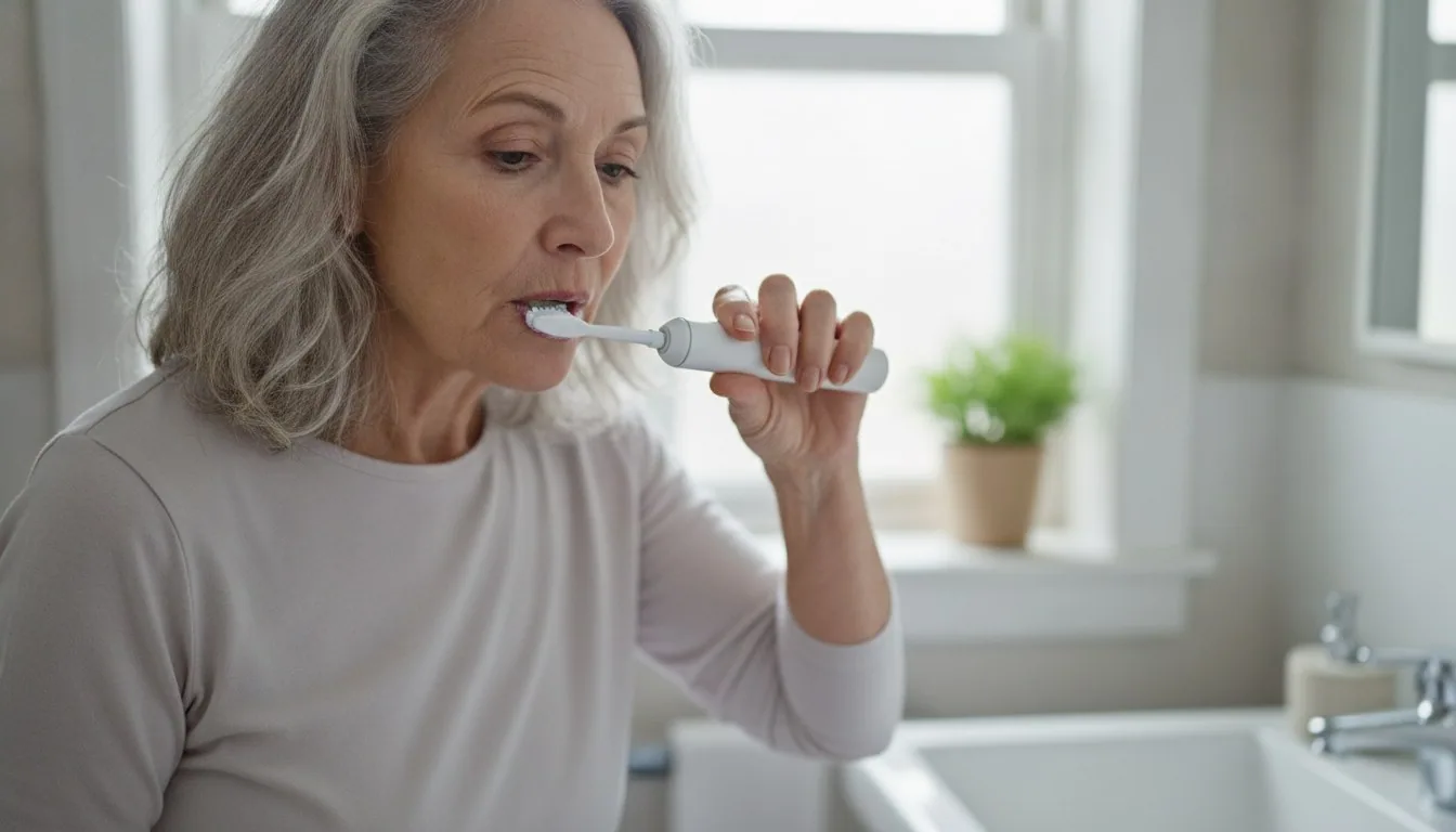 Do electric toothbrushes improve gum health?