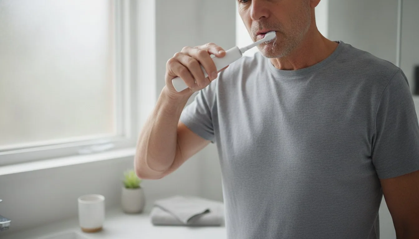 How to clean an electric toothbrush