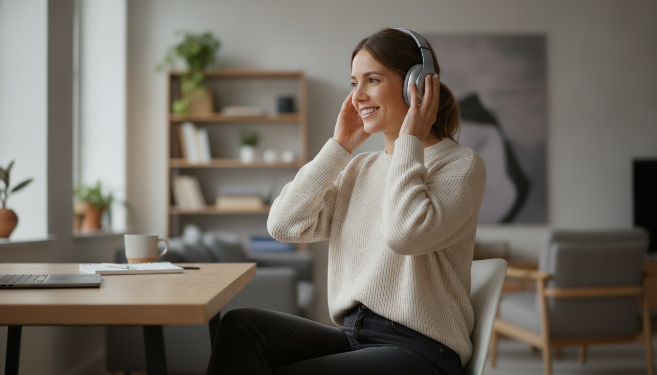 How to choose wireless headphones for watching TV in a cozy living room