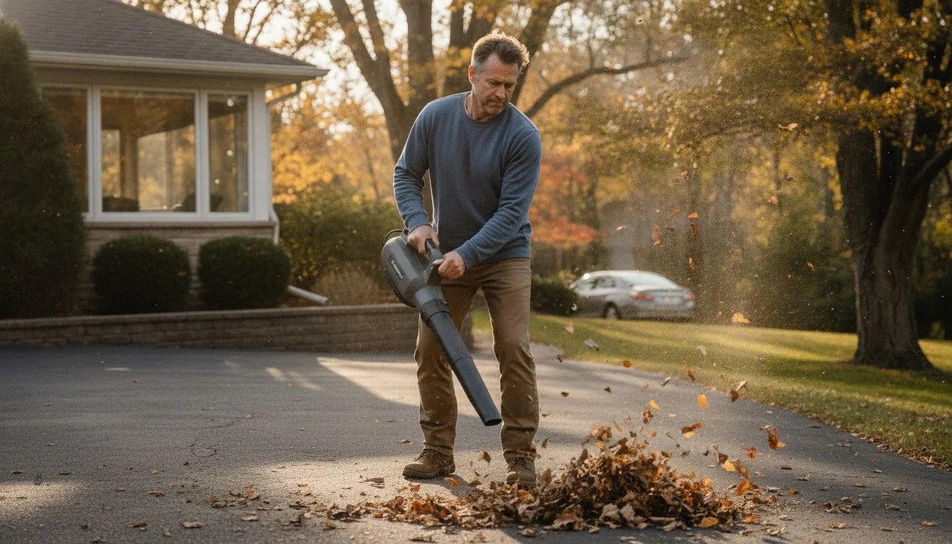 How to clean and maintain a leaf blower