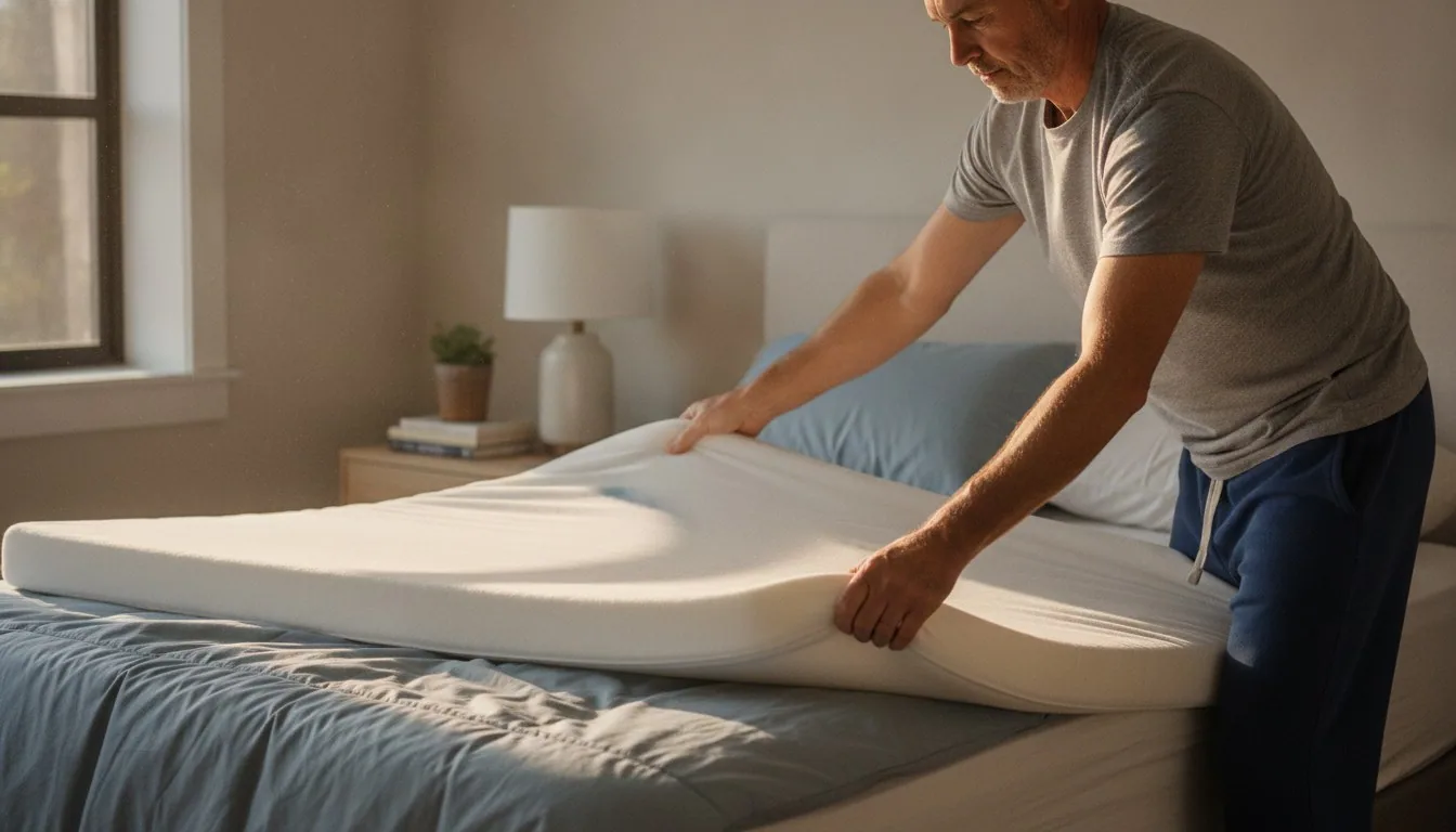 Can a mattress topper help with hip pain?