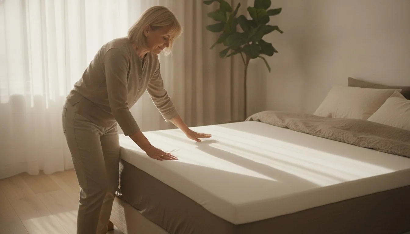Memory foam vs latex vs down mattress topper