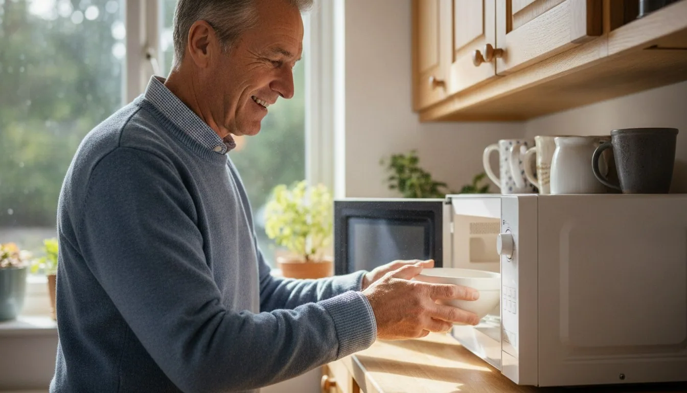 Is it safe to stand in front of a microwave?