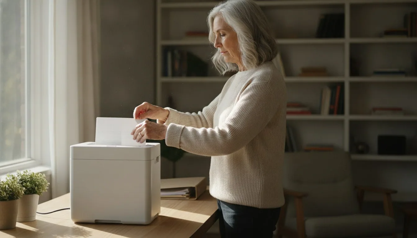 How often should you shred documents at home
