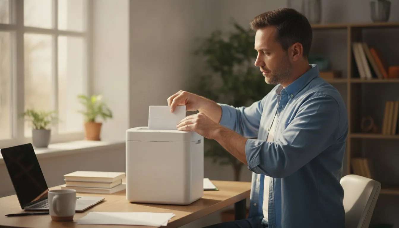 How to clean and maintain a paper shredder