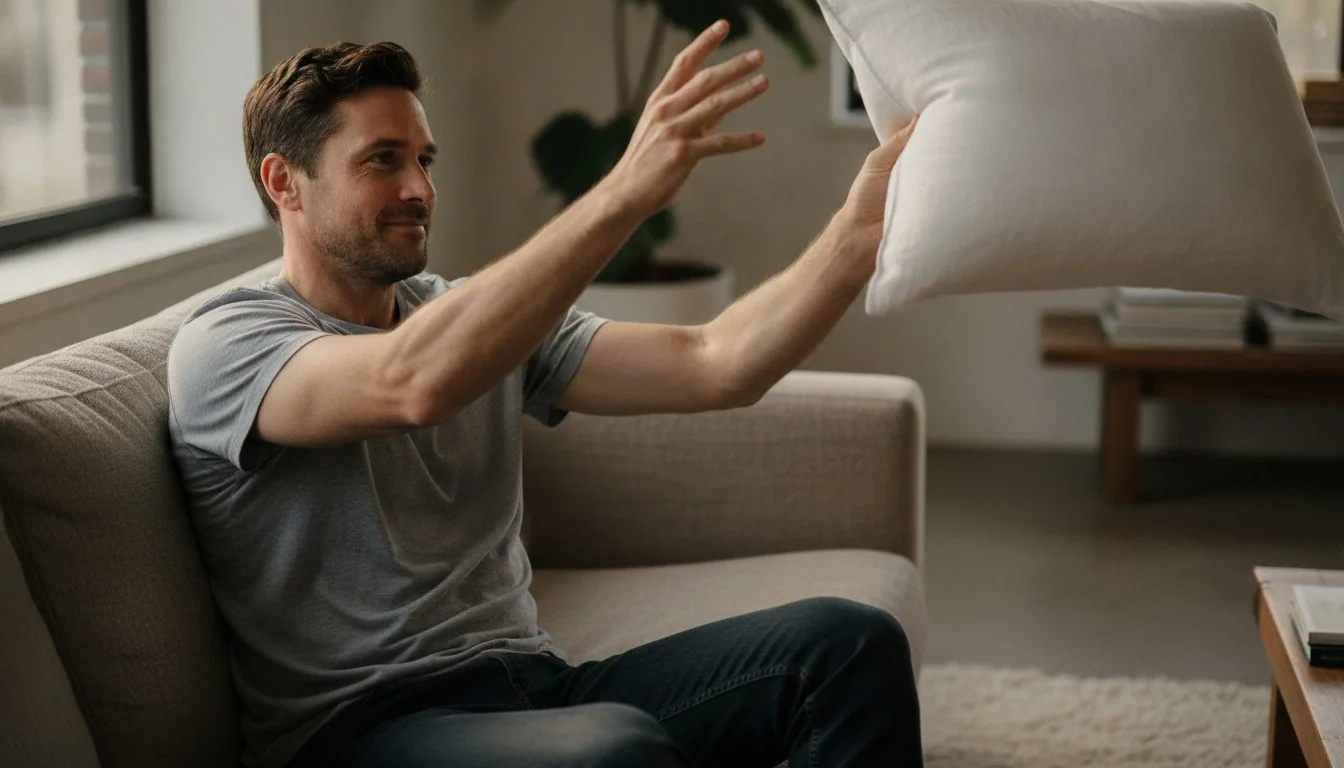 Pillow size chart: standard, queen, and king