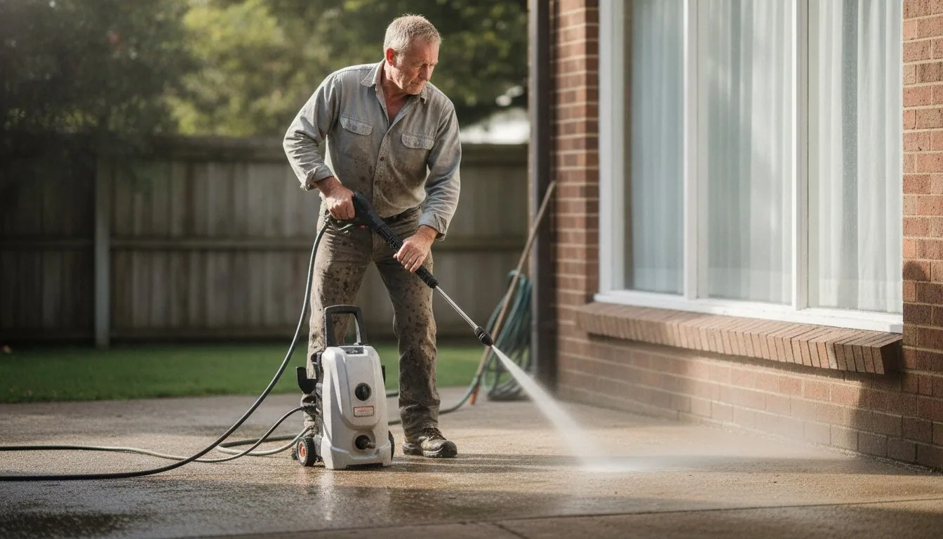 Types of pressure washers explained