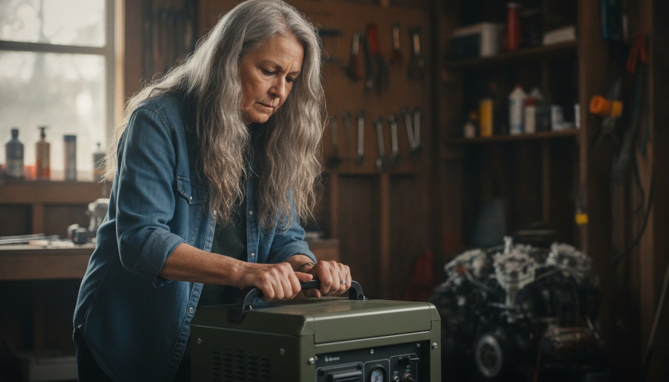 ERAYAK 4500W dual-fuel portable inverter generator, the dual-fuel pick in Buyer Reports's dual-fuel vs gas generator comparison for RV use